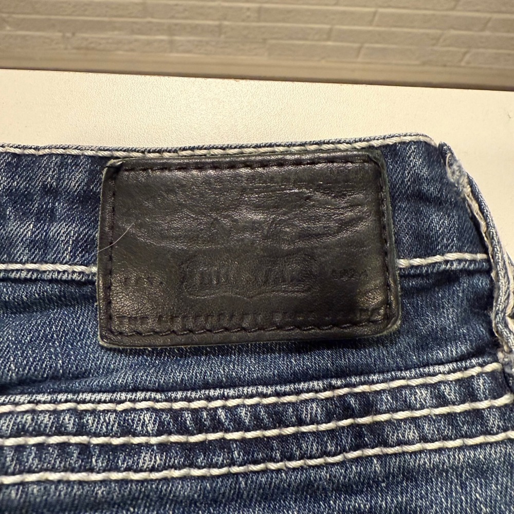 Big Star Jeans Women's‎ Size 27R Bootcut Embellished Pockets Denim Pants - Picture 6 of 8